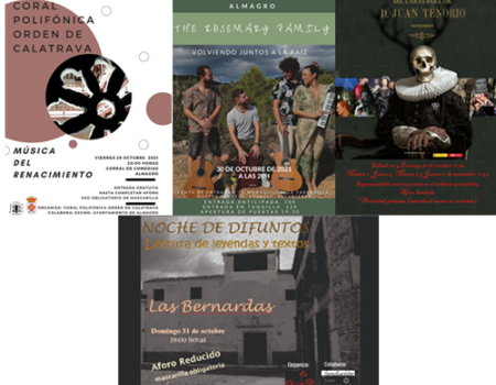 Fin de semana de intensa actividad cultural ya presencial en Almagro