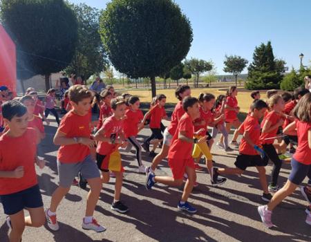M�s de 1.000 alumnos de Almagro se han sumado a la iniciativa europea para promover el deporte y los h�bitos saludables 