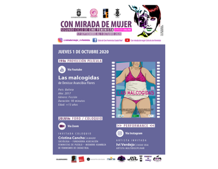 El ciclo de cine feminista de Ciudad Real, organizado por el CELCIT, alcanza su tercera jornada con el film “Las Malcogidas”
