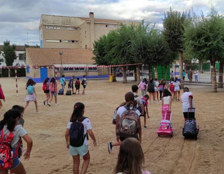El curso escolar arranca en Almagro con normalidad con las mismas medidas COVID 