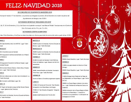 Programaci�n Navidad 2018 en Festejos