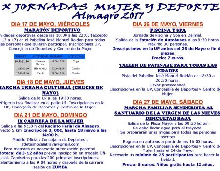 X Jornadas mujer y deporte 