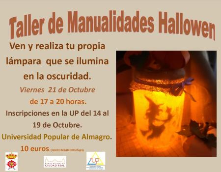 TALLER DE MANUALIDADES HALLOWEN