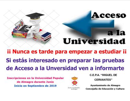 Acceso a la Universidad