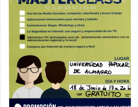 Ampliaci�n Talleres Pr�cticos MasterClass