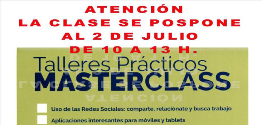 Ampliaci�n Talleres Pr�cticos MasterClass
