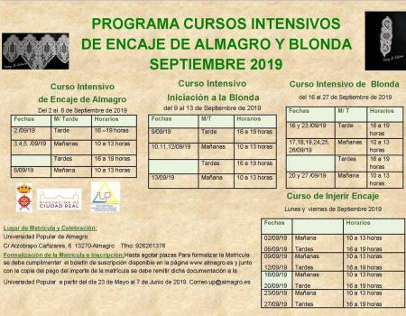 Cursos de encaje y blonda