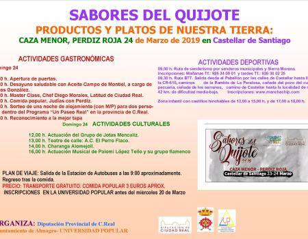 Sabores del Quijote - Castellar de Santiago