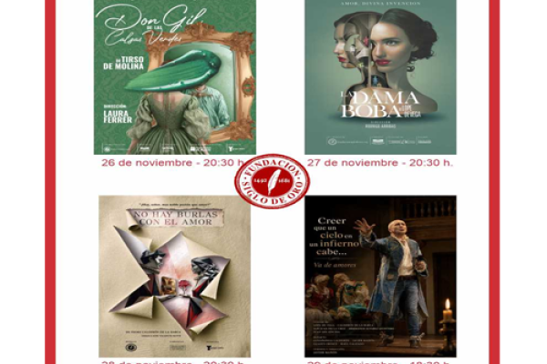 Programaci�n teatro cuarta semana de Noviembre
