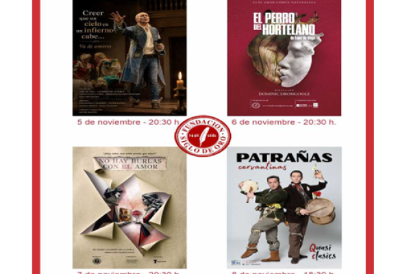 Programaci�n teatro primera semana de Noviembre