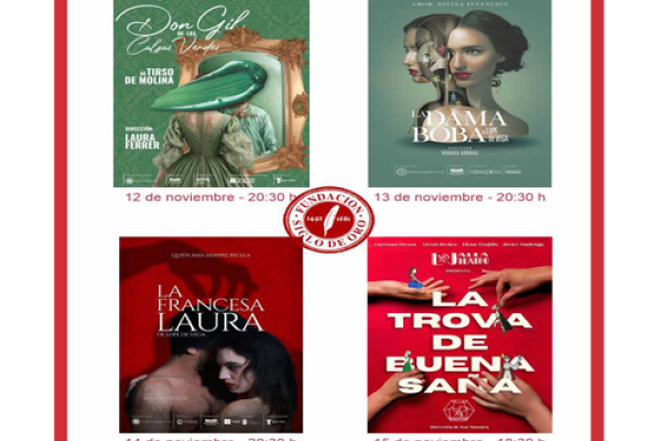 Programaci�n teatro segunda semana de Noviembre