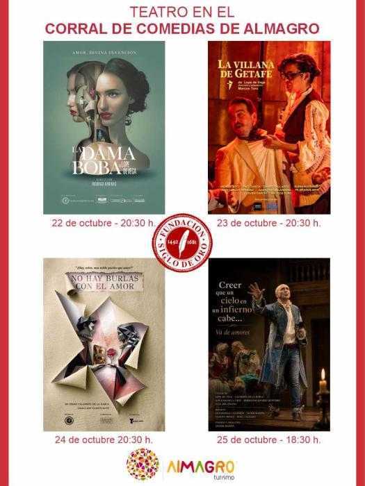 Programaci�n teatro cuarta semana de Octubre