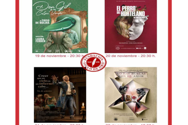 Programaci�n teatro tercera semana de Noviembre