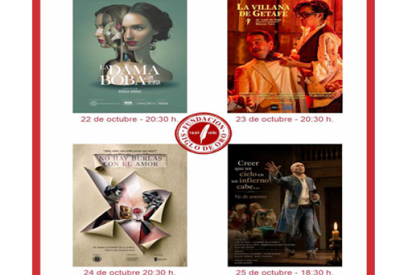 Programaci�n teatro cuarta semana de Octubre