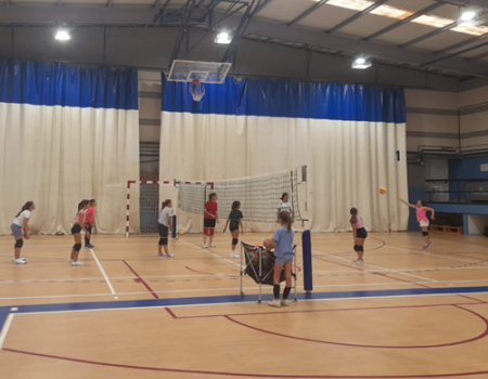 Las Escuelas municipales deportivas han arrancado con m�s de 500 participantes en edad escolar