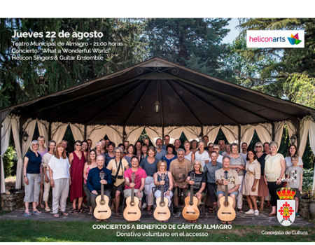 El grupo Helicon Arts de Londres elige Almagro para sus vacaciones creativas con dos conciertos ben�ficos