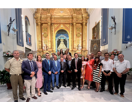 La Virgen de las Nieves recibe el cari�o de Almagro en el d�a de su festividad