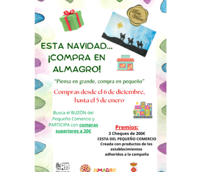 La Concejal�a de Comercio lanza la campa�a 'Compra en Almagro' con tres premios y una cesta 'Peque�o Comercio'