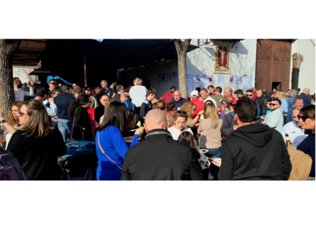 El buen tiempo acompa�� la celebraci�n adelantada de La Candelaria 