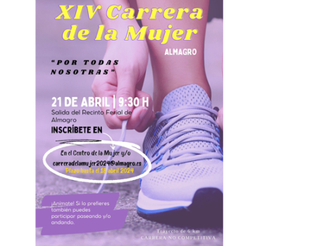 M�s de 600 corredores participar�n en la Carrera de la Mujer y la media marat�n de Almagro