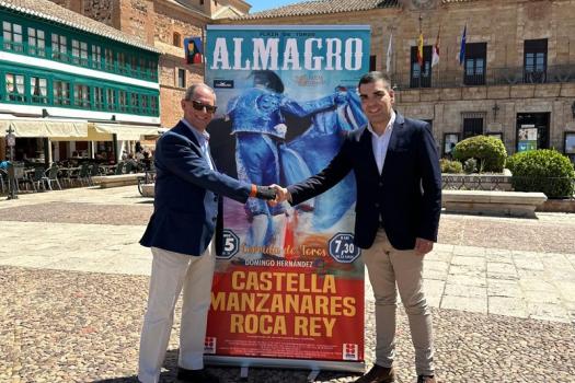 Castella, Manzanares y Roca Rey torear�n el 25 de agosto en Almagro