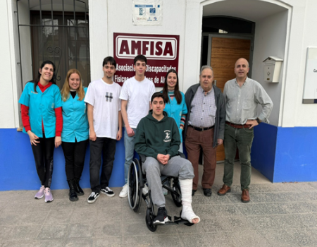 AMFISA presenta su web resultado de un nuevo proyecto de solidaridad de los alumnos de la Escuela Superior de Inform�tica