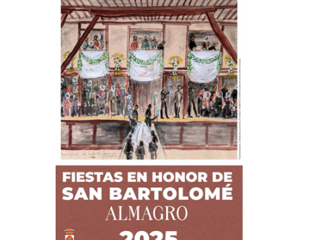 Lucas Calzado Arija ser� el pregonero de la Feria de Almagro 2025 en honor de San Bartolom� Ap�stol