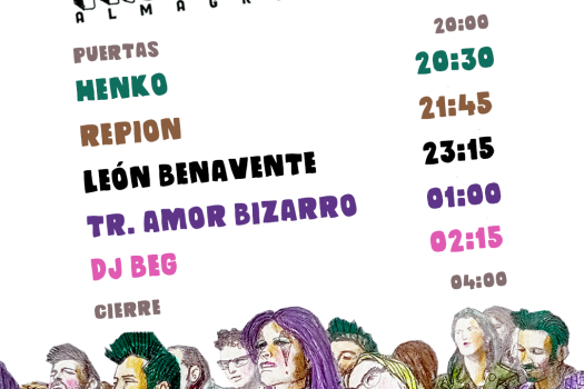 Le�n Benavente, Tri�ngulo de amor bizarro y Repion llegan este s�bado a Almagro