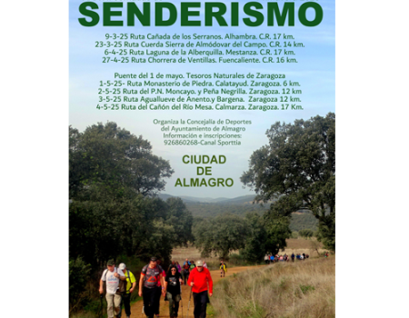 La Concejal�a de Deportes propone unas nuevas rutas senderistas para esta primavera 