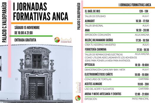 ANCA impulsa el comercio local y la cultura con sus I Jornadas Formativas en el Palacio de los condes de Valdepara�so