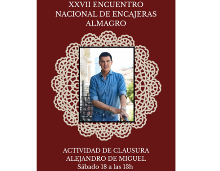 El dise�ador manchego Alejandro de Miguel presenta ma�ana en Almagro un dise�o con encaje de bolillos acompa�ado por maestras encajeras locales 