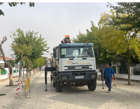 Comienzan las obras de reurbanizaci�n del Paseo Plaza de Toros 
