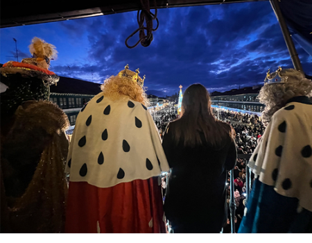 La llegada de los Reyes Magos pone el broche final a una Navidad de cuento en Almagro, repleta de actividades 
