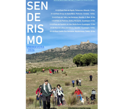 La Concejal�a de Deportes presenta las Jornadas de Senderismo Primavera 2026 que combinan naturaleza y patrimonio
