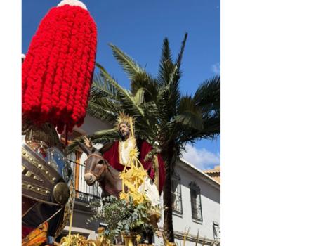 M�s de 150 Armaos anunciaron la Semana Santa de Almagro en la procesi�n del Domingo de Ramos