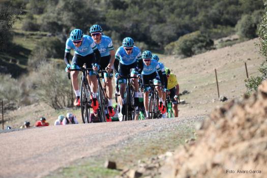 Subida a Huertezuelas en la segunda etapa de la edici�n 2022