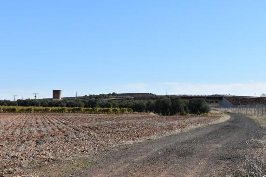 Km 8: antiguo dep�sito de agua de Almagro