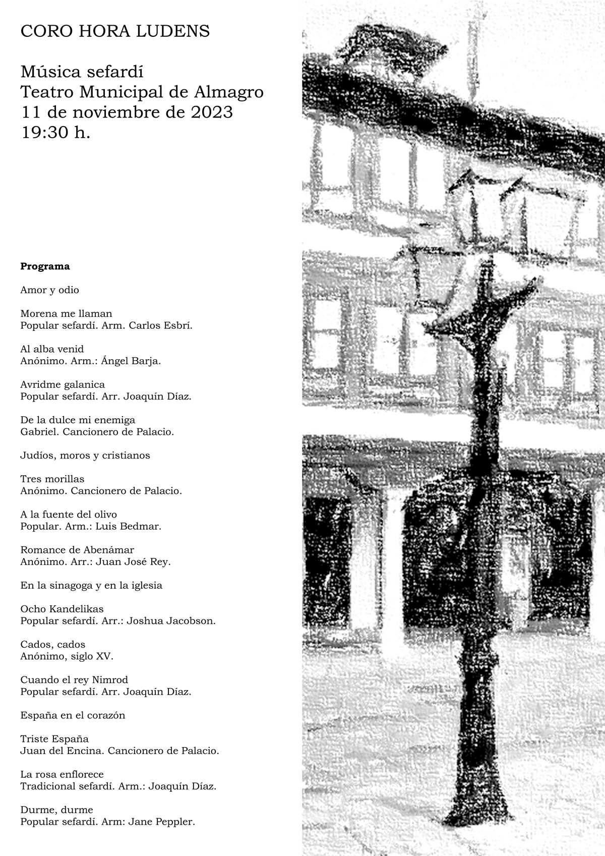 Coro Hora Ludens. M�sica Sefard�