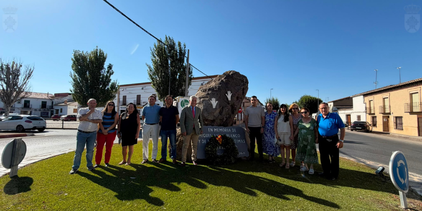 Almagro rinde homenaje a Miguel Ángel Blanco