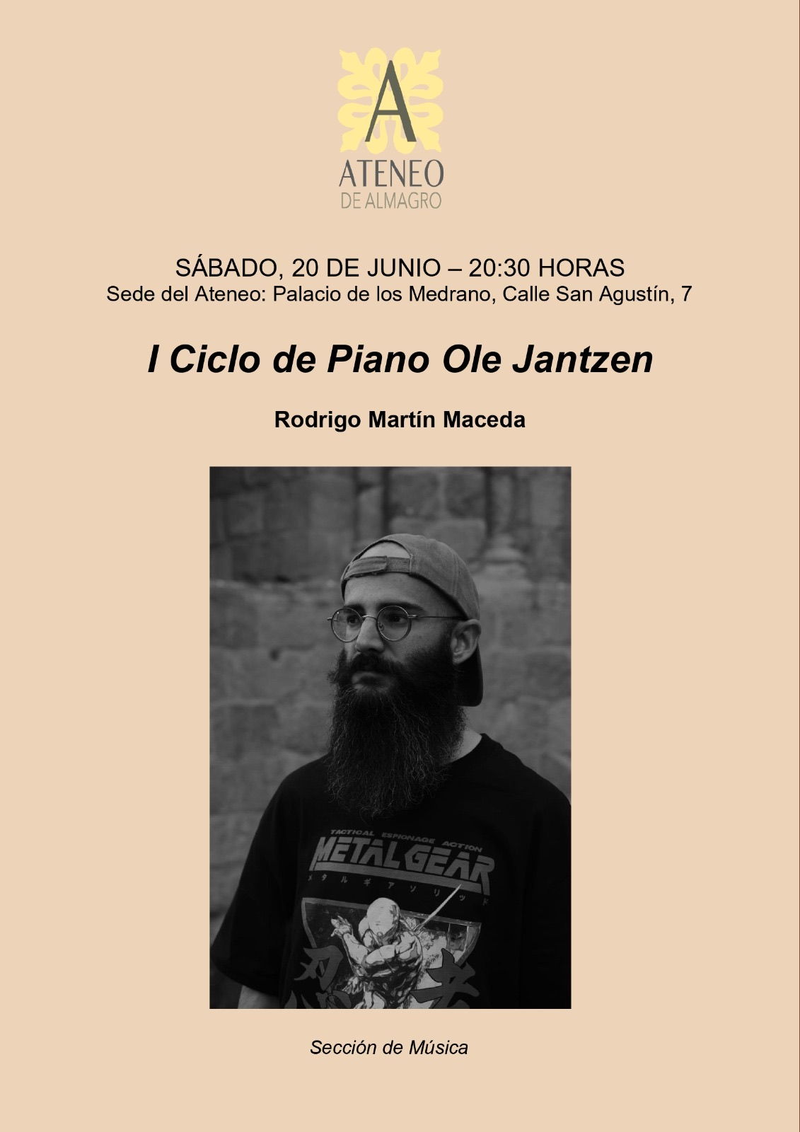 Concierto de piano de Rodrigo Mart�n Maceda