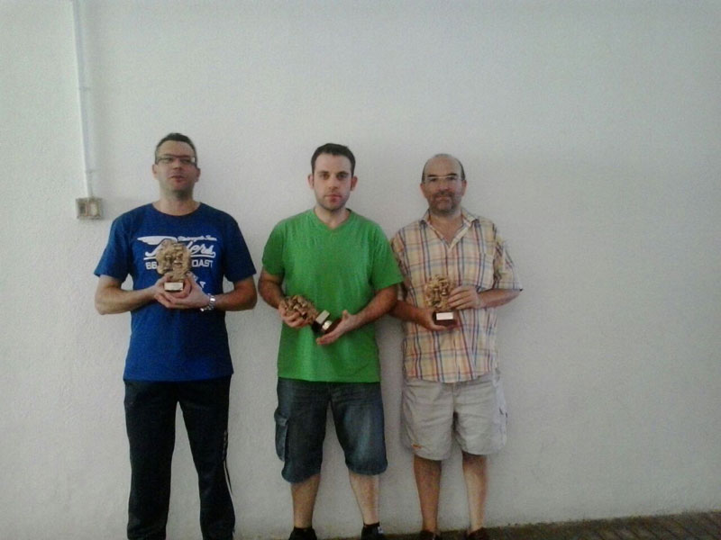 Francisco Miguel Rodríguez se alza con la victoria del XV Campeonato local de ajedrez