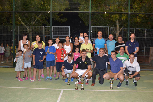 Éxito de participación en los torneos de feria de Almagro en tenis y pádel