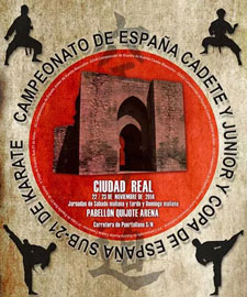 Cinco almagreños en el Nacional de Karate en Ciudad Real