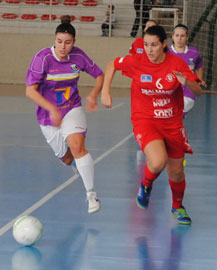 Dos goles de Vicky e Icíar dan la cuarta alegría consecutiva al Almagro FSF