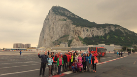 Gibraltar pone el cierre al senderismo otoñal almagreño