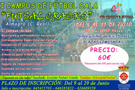 Nace en Almagro el Campus Futsal Cracks
