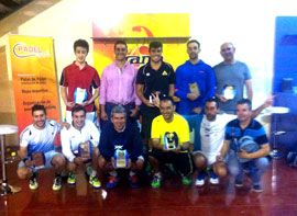 La lluvia no impide la celebración del III Clasificatorio para el Máster de Pádel