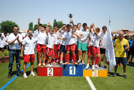 El calor, protagonista del III Torneo Nacional de Fútbol Base