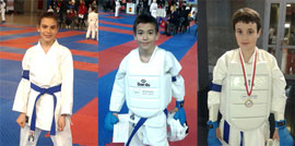 Tres oros y cuatro bronces en el Campeonato de Castilla-La Mancha de Karate
