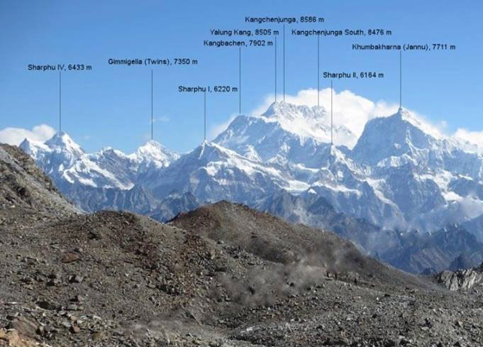 Una tormenta de nieve impide a José Luis Guzmán coronar el Sharpu IV